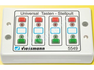 VIESSMANN 5549 Universal-Tasten-Stellpult, rückmeldefähig,