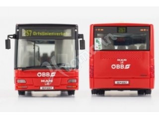 VK-Modelle 1:87 H0 MAN NM 223.2 Midi, ÖBB Bahnbus, Wg. BB 6067, 25