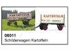 VK-Modelle 1:87 H0 Schilderwagen Kartoffeln