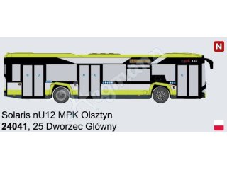 VK-Modelle 1:87 H0 Solaris New U12 dreitürig, MPK Olsztyn/Allenste