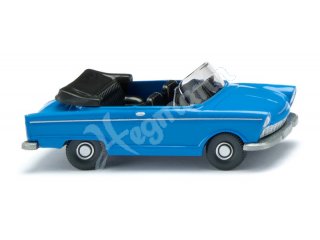 DKW Junior Cabrio - himmelbla