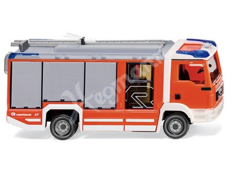 Wiking Mercedes LF 10//6 CL Rosenbauer Feuerwehr 0964 01-1:160