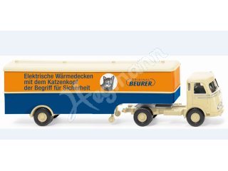 VEDES MC exklusiv 31148049 Koffersattelzug Beurer 1:87 H0