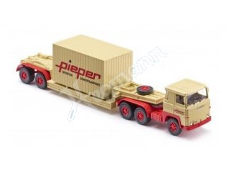 Tiefladesattelzug (Scania 111