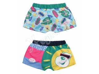 ZAPF 828298 BABY born Holiday Badeshorts 2sort. 43cm