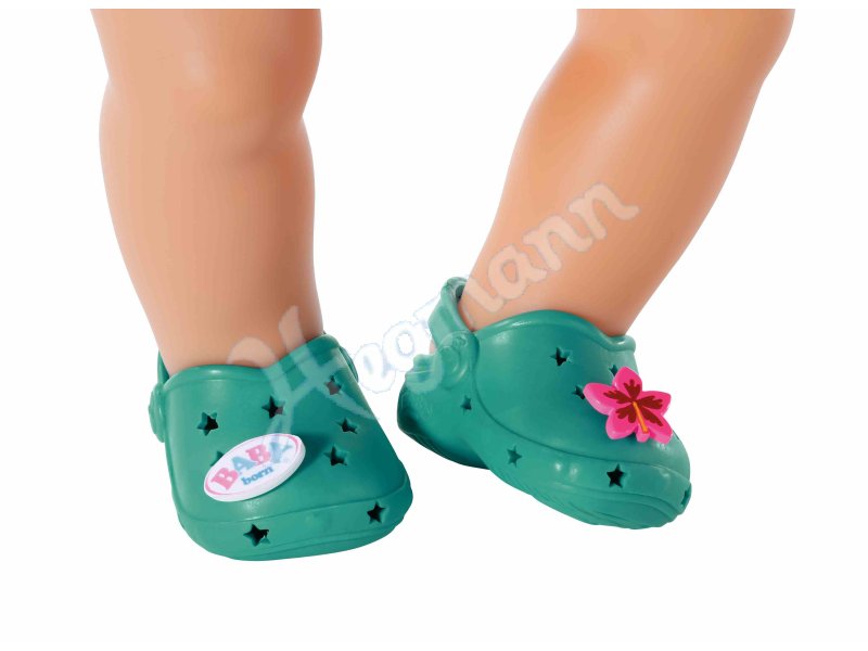 ZAPF 828311 Baby Born Holiday Schuhe mit Pins 4 Farben 