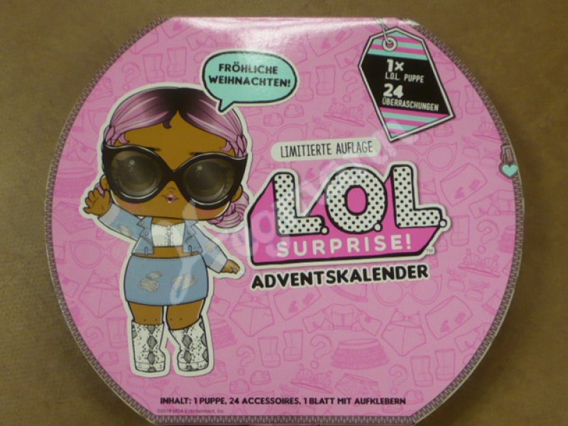 L.O.L. Advent Calendar L.O.L. SURPRISE! Adventskalender 2018 ZAPF 